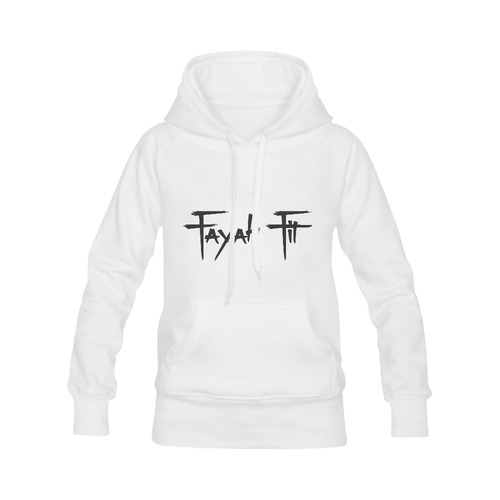 Fayah Fit White Men's Classic Hoodie (Remake) (Model H10)