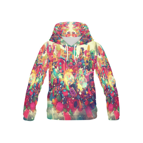 The Toy Box All Over Print Hoodie for Kid (USA Size) (Model H13)