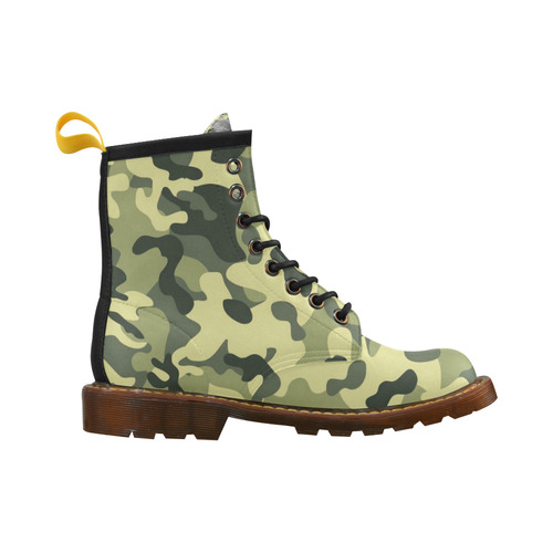Camo High Grade PU Leather Martin Boots For Men Model 402H