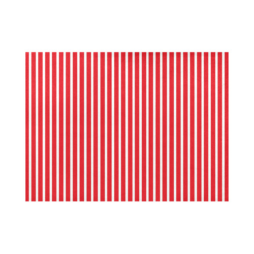 Red White Candy Striped Placemat 14’’ x 19’’