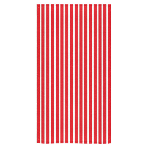 Red White Candy Striped Bath Towel 30"x56"