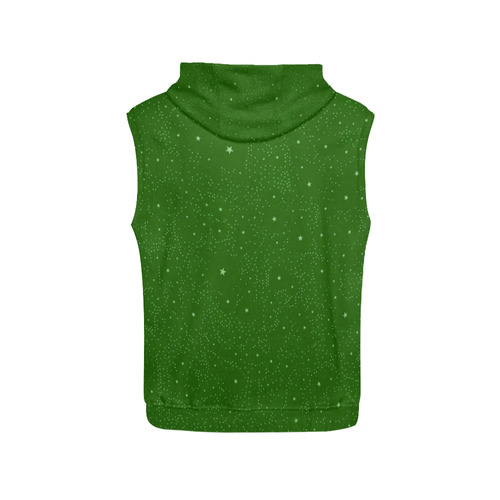 Awesome allover Stars 01D by FeelGood All Over Print Sleeveless Hoodie for Men (Model H15)