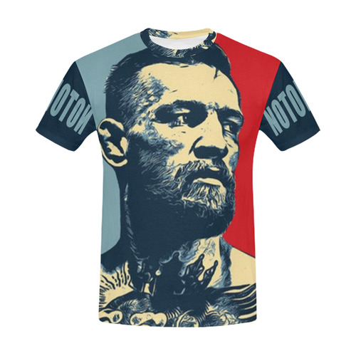 McGregor T-Shirt All Over Print T-Shirt for Men (USA Size) (Model T40)
