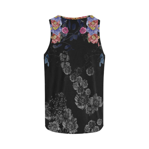 Garden Floral All Over Print Tank Top for Women (Model T43)