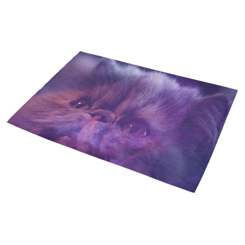 Purple Cat Azalea Doormat 30" x 18" (Sponge Material)