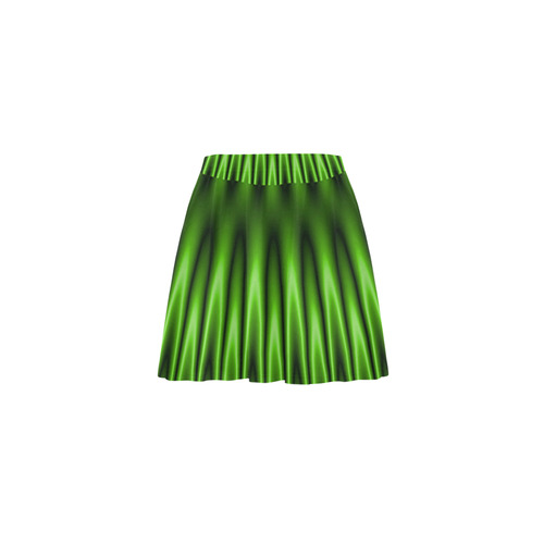 Green Lagoon Mini Skating Skirt (Model D36)