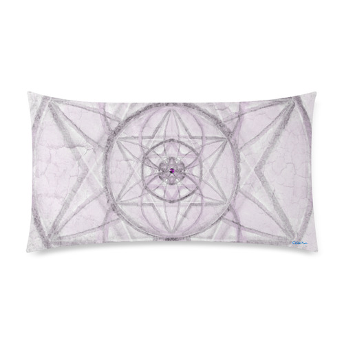 Protection- transcendental love by Sitre haim Rectangle Pillow Case 20"x36"(Twin Sides)