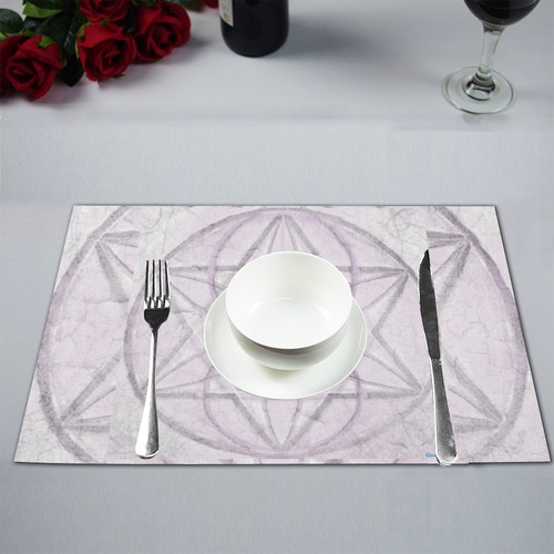 Protection- transcendental love by Sitre haim Placemat 12’’ x 18’’ (Set of 6)