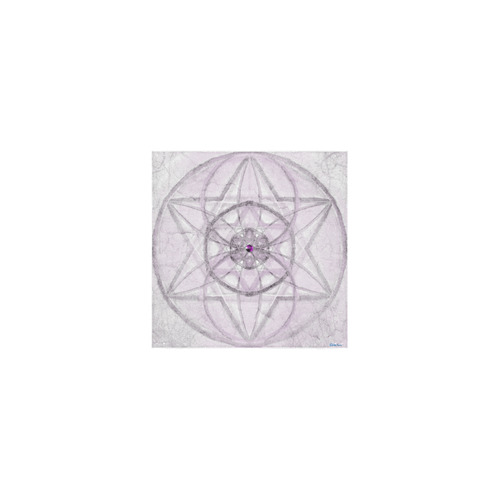 Protection- transcendental love by Sitre haim Square Towel 13“x13”