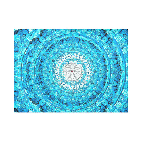 Protection from Jerusalem in blue Placemat 14’’ x 19’’ (Set of 2)