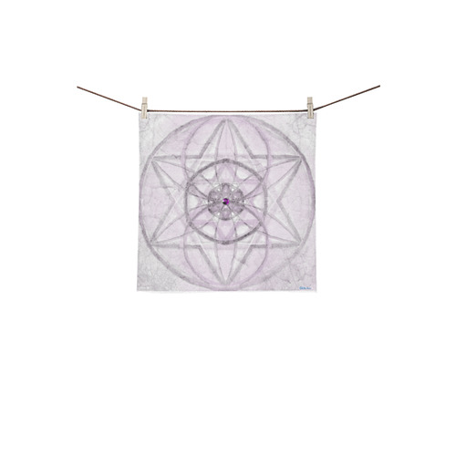 Protection- transcendental love by Sitre haim Square Towel 13“x13”