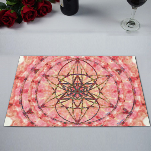 protection- vitality and awakening by Sitre haim Placemat 12’’ x 18’’ (Set of 4)