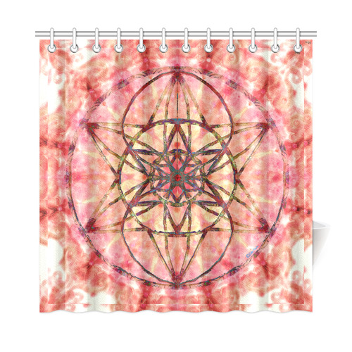 protection- vitality and awakening by Sitre haim Shower Curtain 72"x72"