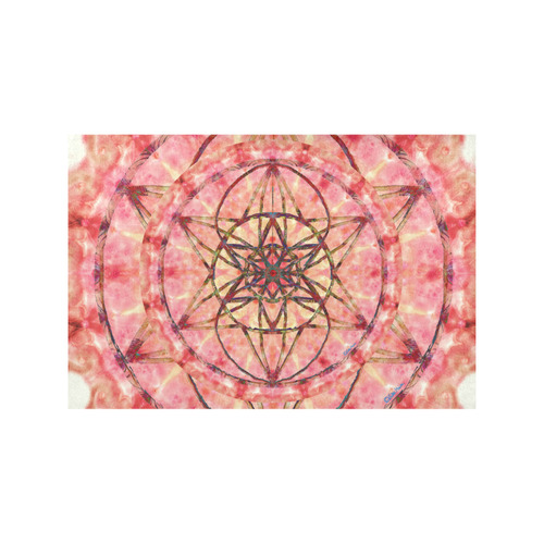 protection- vitality and awakening by Sitre haim Placemat 12''x18''