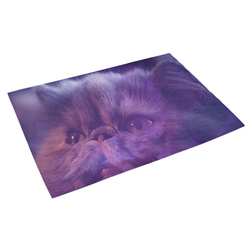 Purple Cat Azalea Doormat 30" x 18" (Sponge Material)