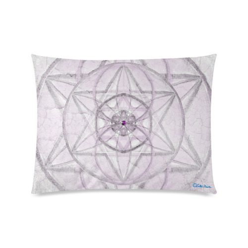 Protection- transcendental love by Sitre haim Custom Zippered Pillow Case 20"x26"(Twin Sides)