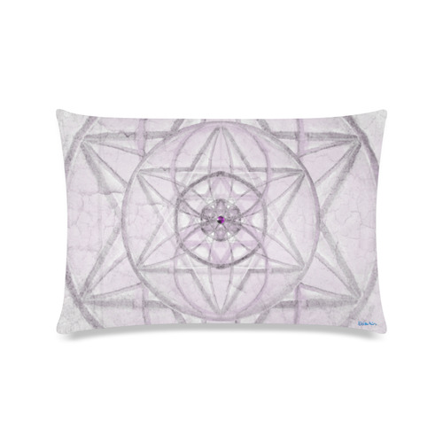 Protection- transcendental love by Sitre haim Custom Zippered Pillow Case 16"x24"(Twin Sides)