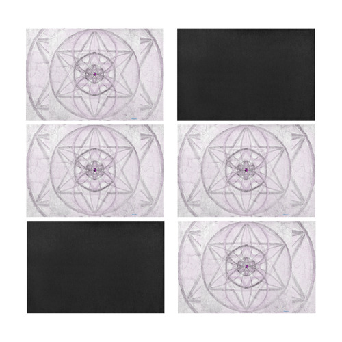 Protection- transcendental love by Sitre haim Placemat 12’’ x 18’’ (Set of 6)