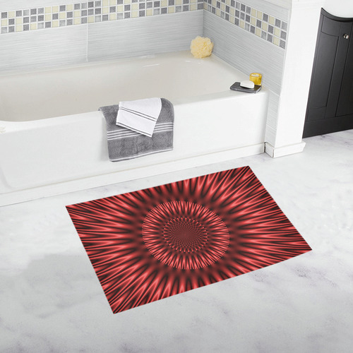 Red Lagoon Bath Rug 20''x 32''