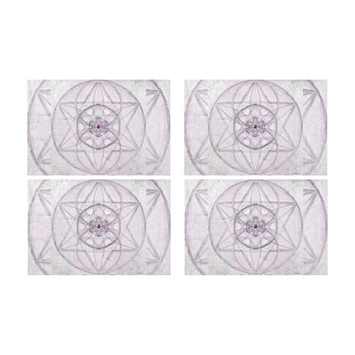 Protection- transcendental love by Sitre haim Placemat 12’’ x 18’’ (Set of 4)