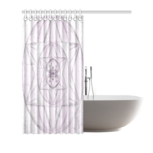 Protection- transcendental love by Sitre haim Shower Curtain 72"x72"