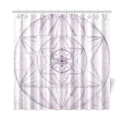 Protection- transcendental love by Sitre haim Shower Curtain 72"x72"