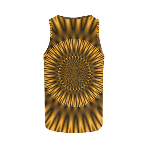 Golden Lagoon All Over Print Tank Top for Men (Model T43)