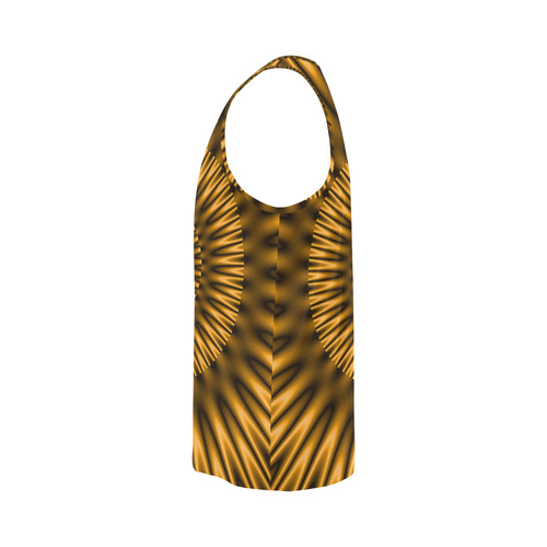 Golden Lagoon All Over Print Tank Top for Men (Model T43)