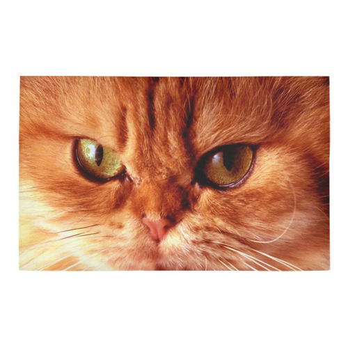 Orange Cat Bath Rug 20''x 32''