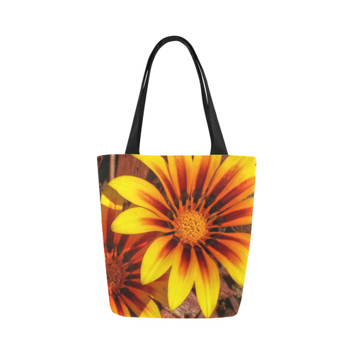 sunflower Canvas Tote Bag (Model 1657)