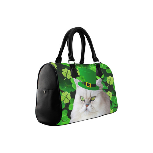 Patrick Irish Cat Boston Handbag (Model 1621)