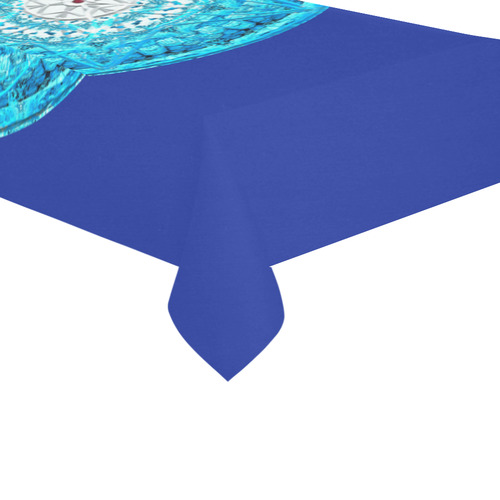 sitre haim copyright Cotton Linen Tablecloth 60"x120"