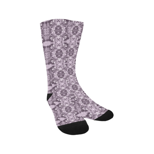 Gray Royalty Trouser Socks