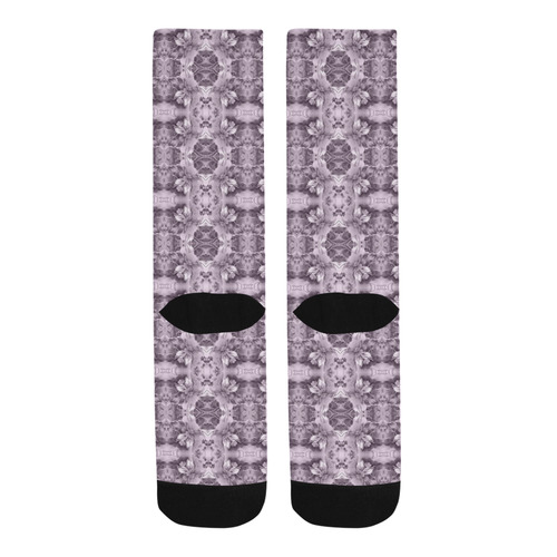 Gray Royalty Trouser Socks