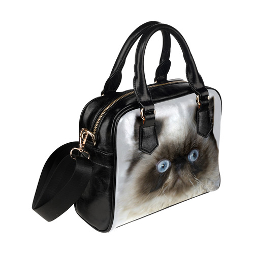 Funny Cat Shoulder Handbag (Model 1634)