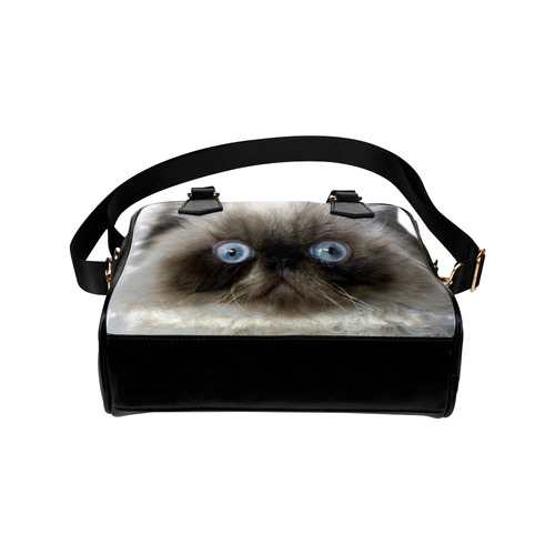 Funny Cat Shoulder Handbag (Model 1634)