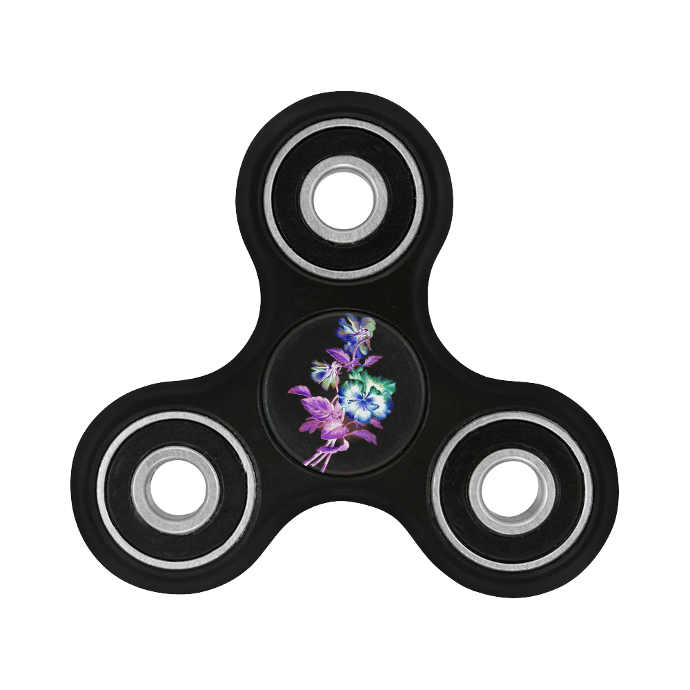 iridescent fidget spinner