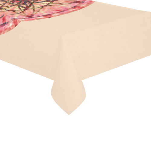 protection- vitality and awakening by Sitre haim Cotton Linen Tablecloth 60"x120"