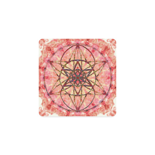 protection- vitality and awakening by Sitre haim Square Coaster