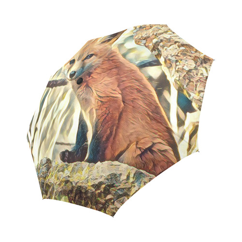 Impressive Animal - Fox Auto-Foldable Umbrella (Model U04)