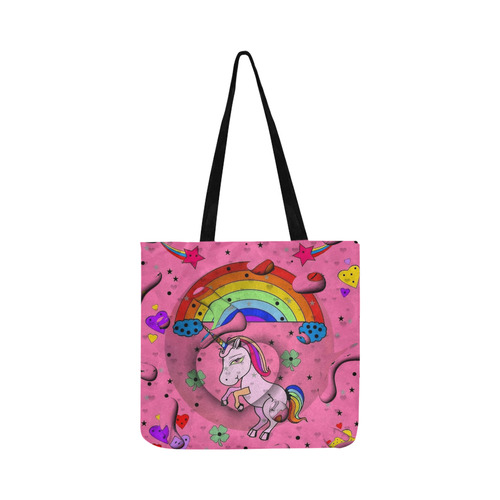 Unicorn by Nico Bielow Reusable Shopping Bag Model 1660 (Two sides)