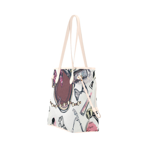 ONKZRZ0 Clover Canvas Tote Bag (Model 1661)