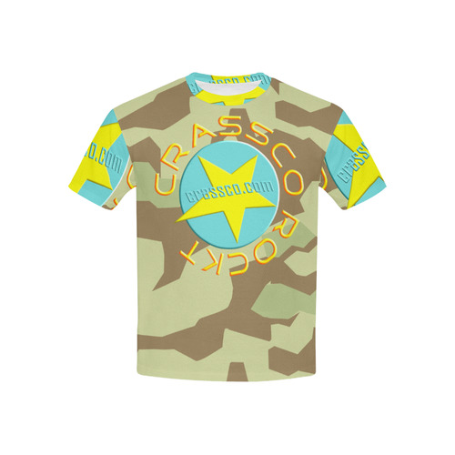 CAMOUFLAGE BY CRASSCO KIDS Kids' All Over Print T-shirt (USA Size) (Model T40)
