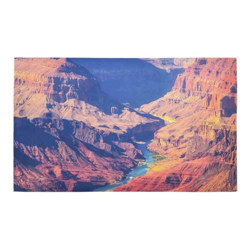 mountain and desert at Grand Canyon national park, USA Azalea Doormat 30" x 18" (Sponge Material)