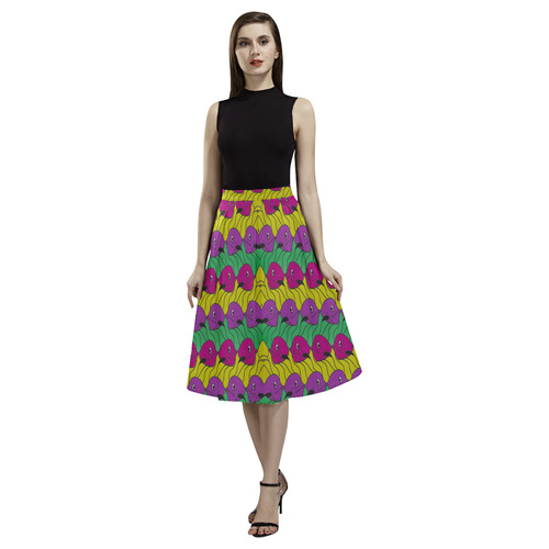 Tessellation Abstractica Mosaic 2 Aoede Crepe Skirt (Model D16)