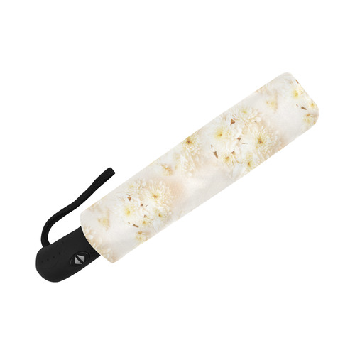 Lost in Antique White Flowers Auto-Foldable Umbrella (Model U04)