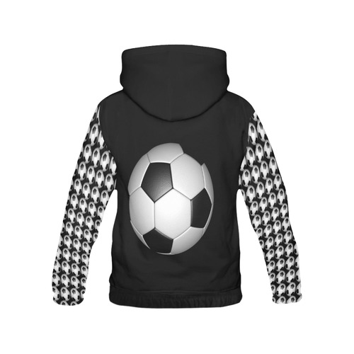 Soccer Ball 3 by Martina Webster All Over Print Hoodie for Men (USA Size) (Model H13)