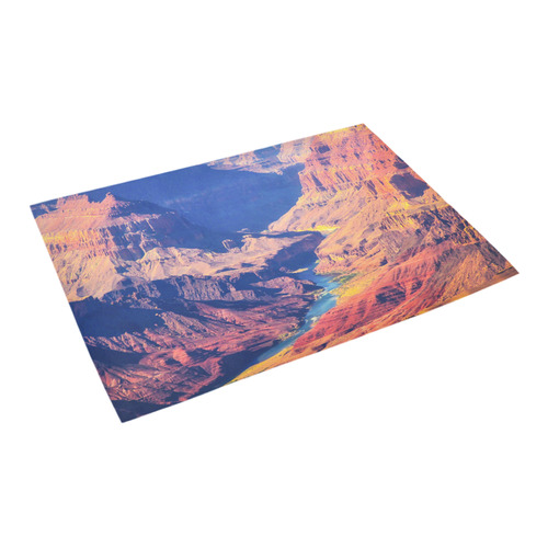 mountain and desert at Grand Canyon national park, USA Azalea Doormat 24" x 16" (Sponge Material)