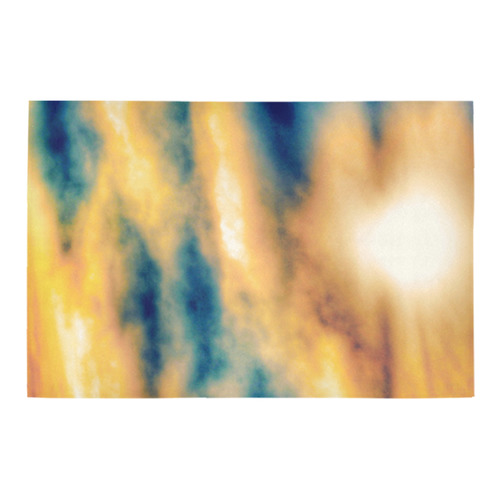 beautiful cloudy sunset sky in summer Azalea Doormat 24" x 16" (Sponge Material)