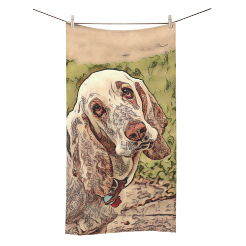 Impressivet Animal - Dog by JamColors Bath Towel 30"x56"